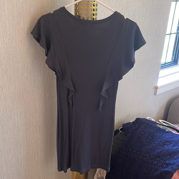 Soft light navy mini dress - Picture 2 of 2